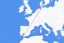 Flyreiser fra Jerez de la Frontera, Spania til Bremen, Tyskland
