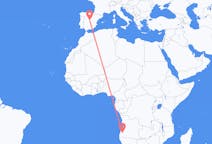 Flyrejser fra Lubango, Angola til Madrid, Spanien