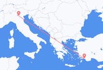 出发地 土耳其出发地 达拉曼目的地 意大利维罗纳的航班