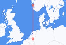 Vluchten van Maastricht, Nederland naar Stavanger, Noorwegen