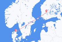 Vuelos desde Aalborg a Tampere