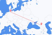 Flyreiser fra Mineralnye Vody, Russland til Hamburg, Tyskland
