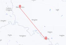 Flights from Zielona Góra, Poland to Ostrava, Czechia