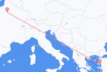 เที่ยวบิน จาก มิติเลเน, กรีซ ไปยัง Paris, ฝรั่งเศส