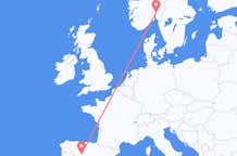 Flyreiser fra Valladolid, Spania til Oslo, Norge