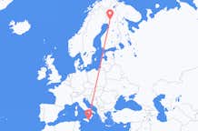 Flyg från Catania till Rovaniemi