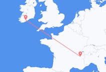 Flyrejser fra Chambéry, Frankrig til Kork, Irland