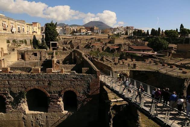 Day Trip from Salerno: Pompeii and Herculaneum - private tour