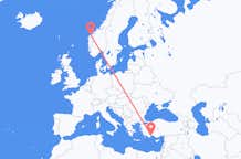 Vols depuis Ålesund pour Antalya