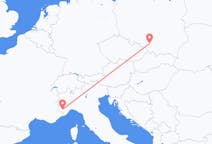 Flights from Cuneo, Italy to Katowice, Poland