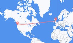Flyreiser fra Portland, USA til Leeds, England