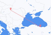 เที่ยวบิน จาก แดแบร็ตแซ็น, ฮังการี ถึงออร์ดู, ตุรกี
