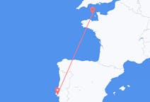 Flyreiser fra St Peter Port, Guernsey til Lisboa, Portugal