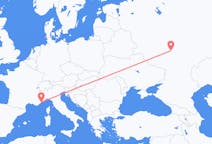 Flights from Tambov, Russia to Nice, France