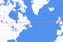 Flyg från Saskatoon till Doncaster