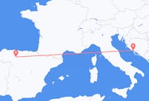Flyg från Leon till Split