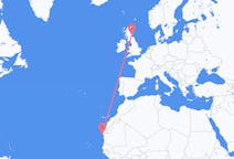 Flights from Nouadhibou, Mauritania to Dundee, the United Kingdom