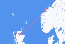 Vluchten van Molde naar Inverness