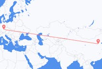 Flyreiser fra Shijiazhuang, Kina til Nürnberg, Tyskland