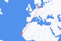 Flug frá Dakar, Senegal til Heringsdorf, Þýskalandi