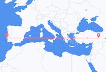 Flüge von Lissabon, Portugal nach Elazığ, die Türkei