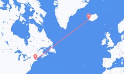 Flights from Worcester, the United States to Reykjavik, Iceland