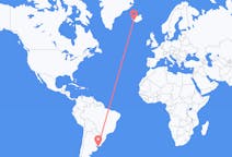 Vols de Montevideo, Uruguay à Reykjavík, Islande