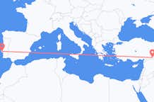 出发地 土耳其从 桑尼乌法目的地 葡萄牙里斯本的航班