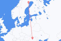 Fly fra Târgu Mureș til Skellefteå