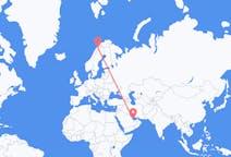 Flyreiser fra Doha, Qatar til Narvik, Norge