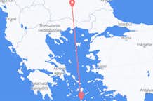 Loty z Płowdiw, Bułgaria na Santorini, Grecja