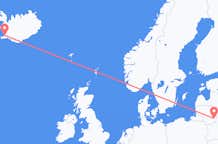 Flyreiser fra Reykjavík, til Vilnius