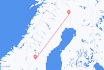 Fly fra Pajala til Sveg
