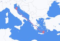 Flights from Sitia, Greece to Ancona, Italy