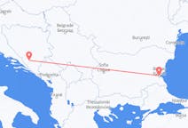 从莫斯塔爾飞往布尔加斯的航班