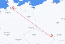 Flug frá Ostrava, Tékklandi til Hamborgar, Þýskalandi