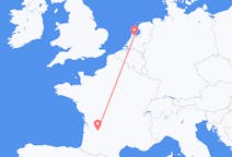 Flyg från Bergerac, Frankrike till Amsterdam, Nederländerna