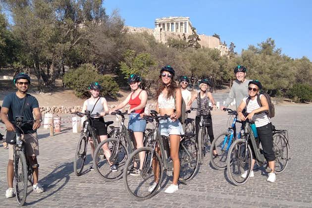 Atenas Sunset Bike Tour en bicicleta eléctrica o normal