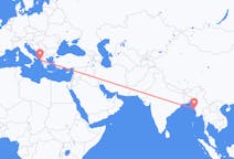 Flights from Kyaukpyu, Myanmar (Burma) to Corfu, Greece