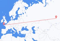 Vols depuis la ville de Krasnoïarsk vers la ville de Brest