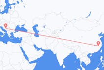 中国出发地 上饶市飞往中国目的地 塞拉耶佛的航班