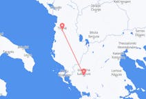 Flyreiser fra Ioánnina, til Tirana