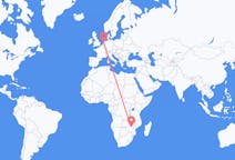 Flyreiser fra Harare, Zimbabwe til Amsterdam, Nederland