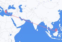 Flyreiser fra Bandar Seri Begawan, Brunei til Khania, Hellas