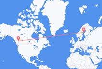 Flights from Prince George, Canada to Umeå, Sweden