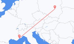 Flights from Nice to Radom