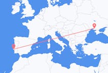 Flyg från Lissabon, Portugal till Cherson, Ukraina
