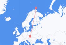 Flights from Berlevåg, Norway to Budapest, Hungary