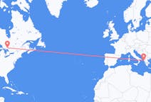 Flights from Greater Sudbury, Canada to Corfu, Greece