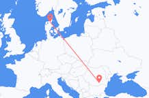 Flyreiser fra Aalborg, til București